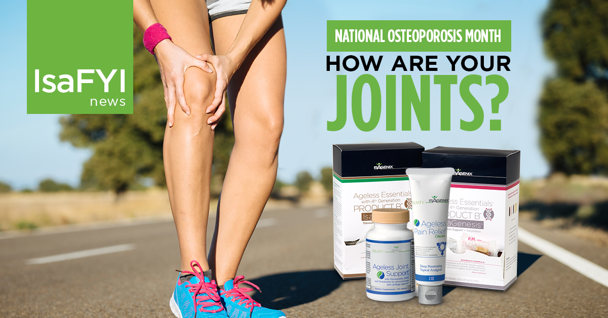 October is National Osteoporosis Month