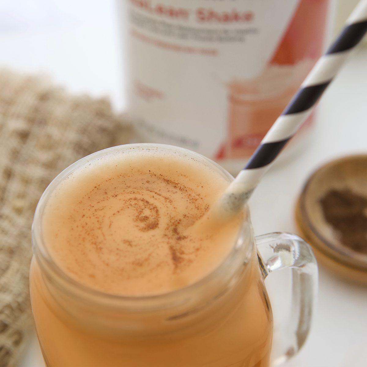 Pumpkin Spice IsaLean Shake latte