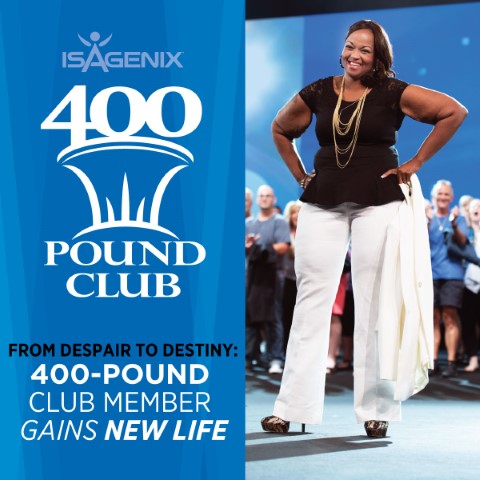 From Despair to Destiny: 400-Pound Club Member Loses Weight & Gains Health  - Isagenix News 