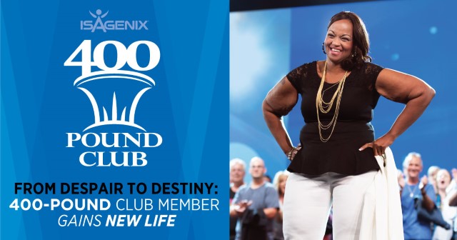 From Despair to Destiny: 400-Pound Club Member Loses Weight & Gains Health  - Isagenix News 