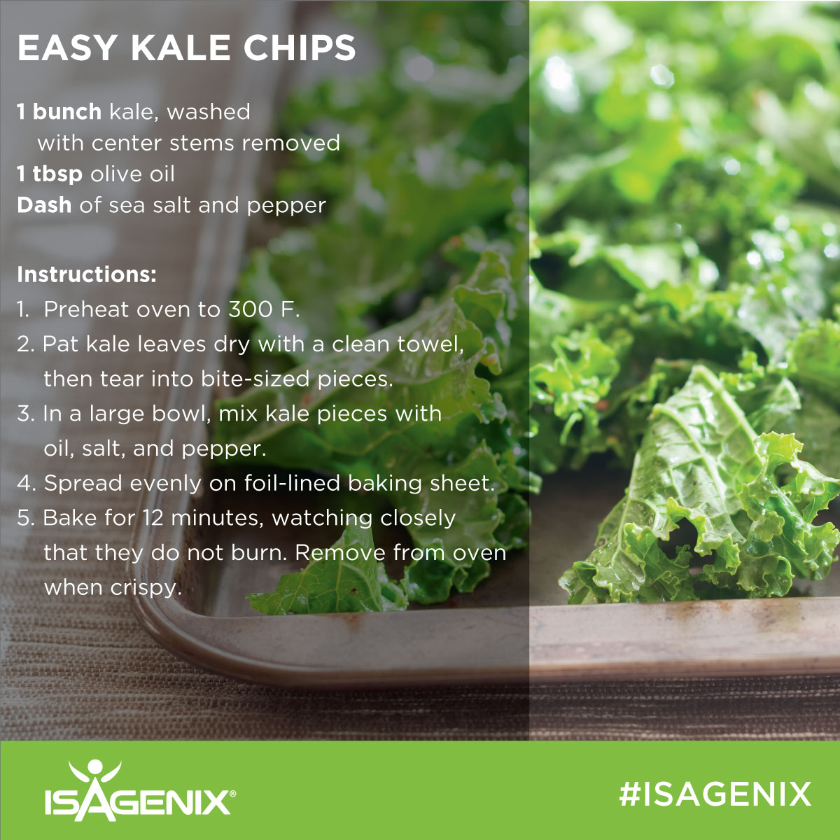 Kale Chips Recipe 