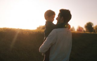 Father and son