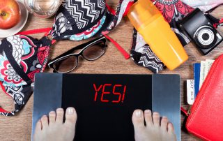scale with healthy weight