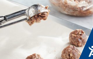 Making Festive Isagenix Protein Balls