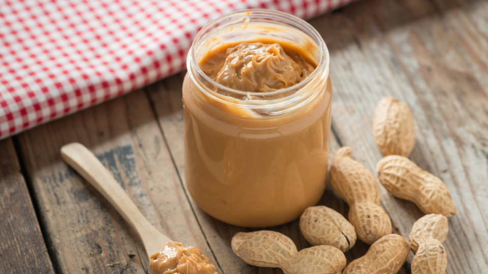 peanut butter is high in protein