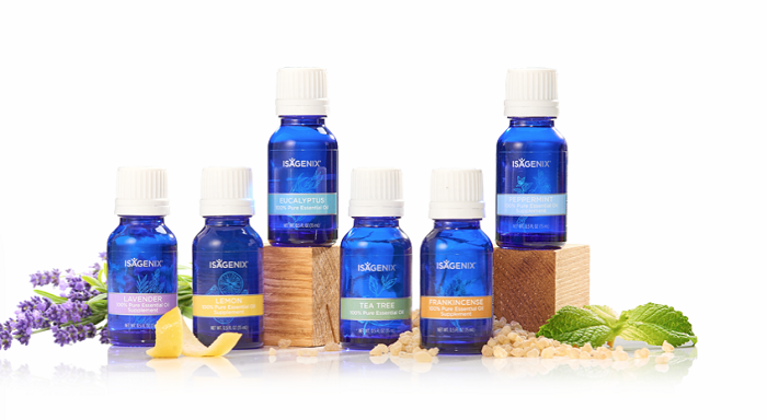 Collection of Essence by Isagenix Essential Oil.