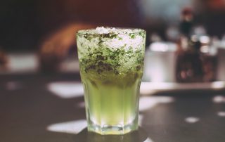 bubbly organic greens drink