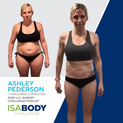 Ashley Pederson before and progress photos