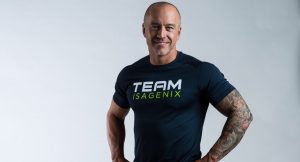 Scott St. John representing Team Isagenix