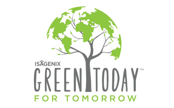 Isagenix Green Today for Tomorrow logo